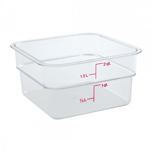 Cambro Square Polycarbonate Food Storage Container 1.9 Ltr