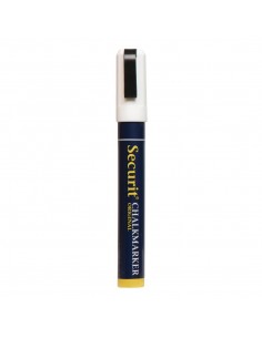 Securit Chalk Markers Twin Pack White