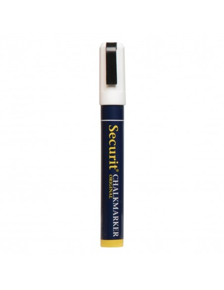 Securit Chalk Markers Twin Pack White
