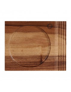 Churchill Alchemy Wood Single Handled Boards 177 x 142mm