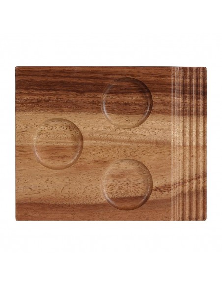 Churchill Alchemy Wood Single Handled Boards 177 x 142mm
