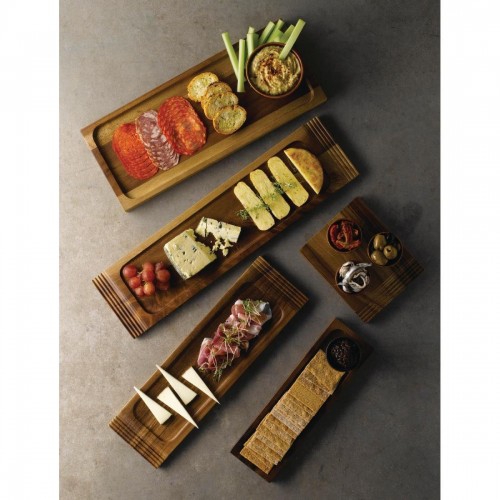 Churchill Alchemy Wood Small Serving Boards 300 x 90mm