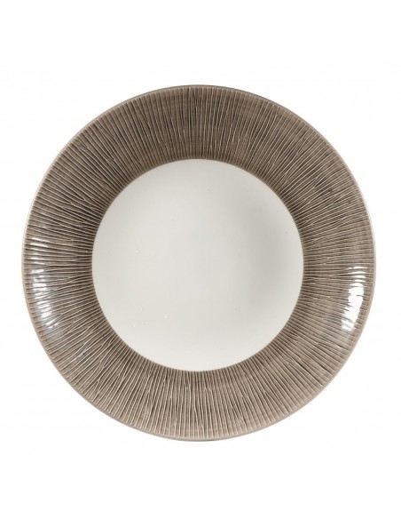 Churchill Super Vitrified Churchill Bamboo Deep Round Coupe Plat