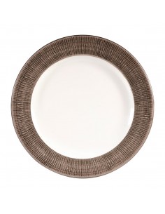 Churchill Super Vitrified Churchill Bamboo Footed Plates Dusk 27