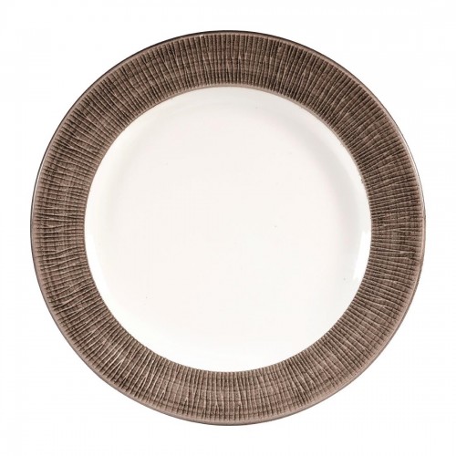 Churchill Super Vitrified Churchill Bamboo Footed Plates Dusk 27