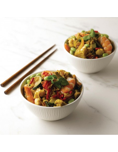 Churchill Bamboo Snack Bowls 130mm 14oz