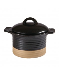 Churchill Art de Cuisine Churchill Black Igneous Cocotte 350ml 1