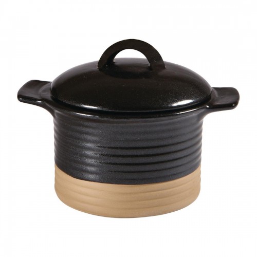 Churchill Art de Cuisine Churchill Black Igneous Cocotte 350ml 1