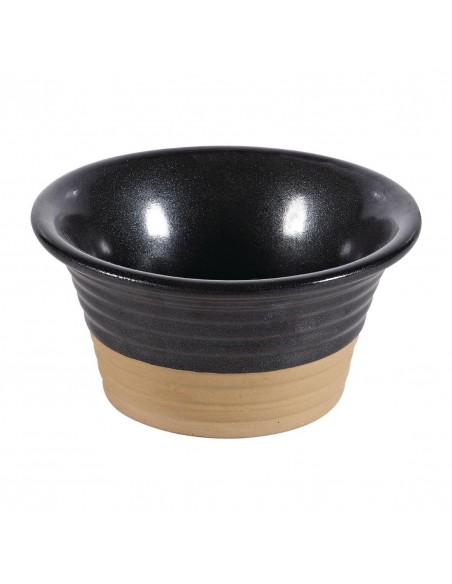 Churchill Art de Cuisine Churchill Black Igneous Stoneware Ramek