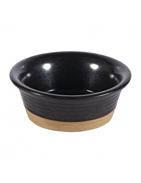 Churchill Art de Cuisine Churchill Black Igneous Stoneware Ramek