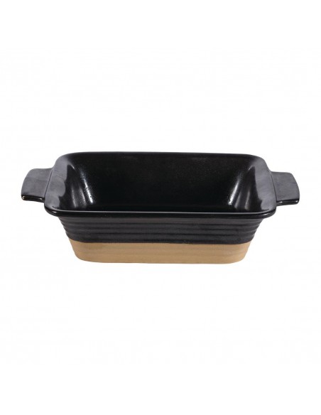 Churchill Art de Cuisine Churchill Black Igneous Stoneware Recta