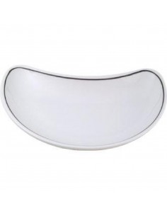 Churchill Black Line Crescent Salad Plates 202mm