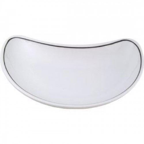 Churchill Black Line Crescent Salad Plates 202mm