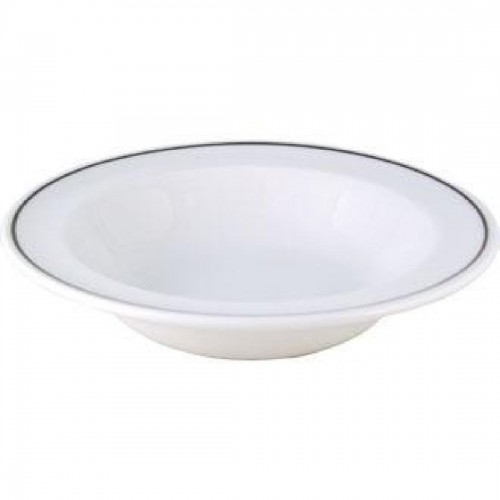 Churchill Black Line Rimmed Fruit Bowls 160mm