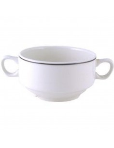 Churchill Black Line Soup Bowls 398ml