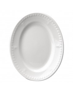 Churchill Buckingham White Oval Platters