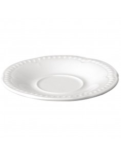 Churchill Buckingham White Saucers 133mm