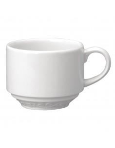 Churchill Chateau Blanc Stackable Tea Cups 199ml