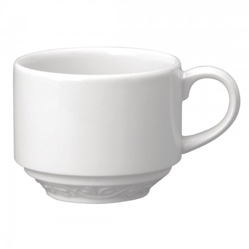 Churchill Chateau Blanc Stackable Tea Cups 199ml