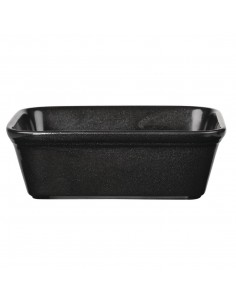 Churchill Cookware Black Rectangular Dishes 160x 120mm