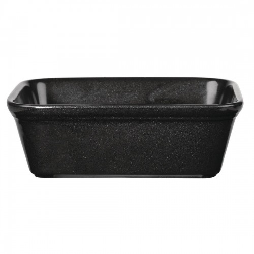 Churchill Cookware Black Rectangular Dishes 160x 120mm Churchill Cookware Black Rectangular Dishes 160x 120mm