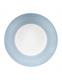 Churchill Isla Deep Coupe Plates Ocean Blue 225mm