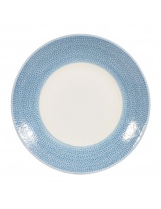 Churchill Isla Deep Coupe Plates Ocean Blue 281mm