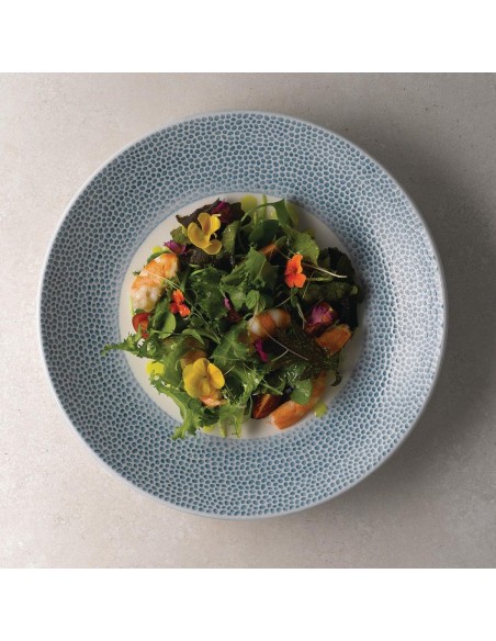 Churchill Isla Deep Coupe Plates Ocean Blue 281mm