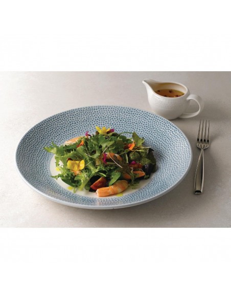 Churchill Isla Deep Coupe Plates Ocean Blue 281mm