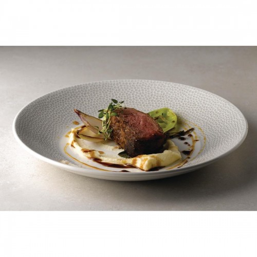 Churchill Isla Deep Coupe Plates Shale Grey 281mm