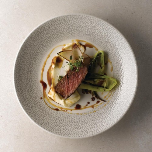 Churchill Isla Deep Coupe Plates Shale Grey 281mm