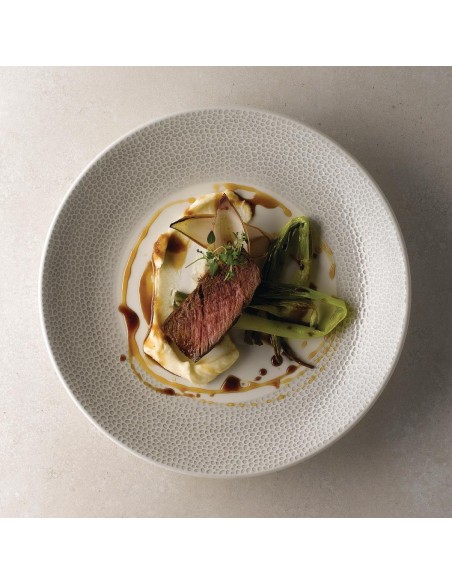 Churchill Isla Deep Coupe Plates Shale Grey 281mm