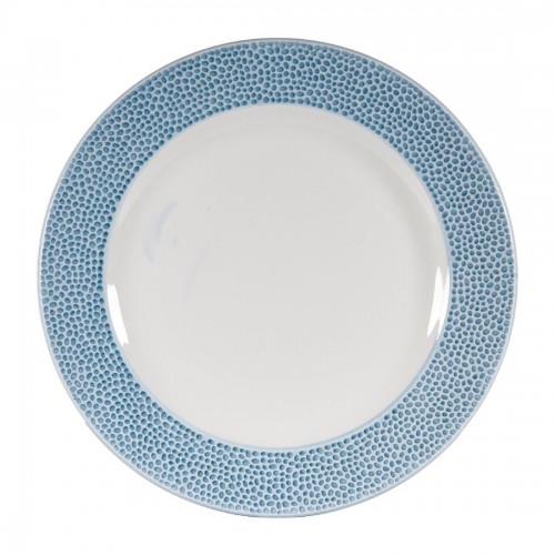 Churchill Super Vitrified Churchill Isla Footed Plate Ocean Blue