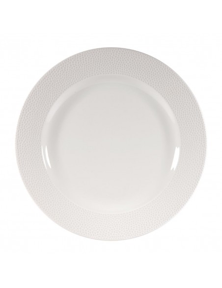 Churchill Super Vitrified Churchill Isla Footed Plate White 276m