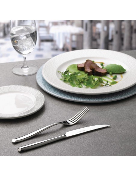 Churchill Super Vitrified Churchill Isla Footed Plate White 276m