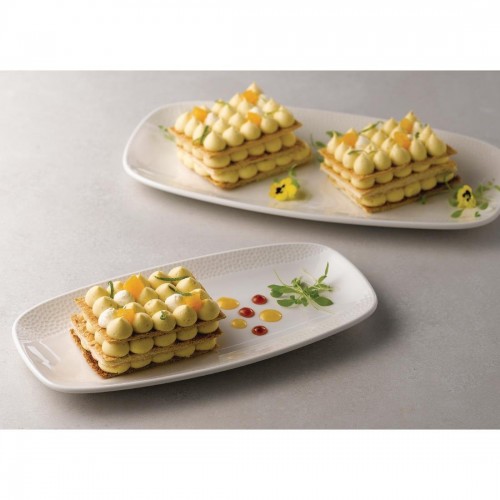 Churchill Isla Oblong Plates White 150 x 295mm