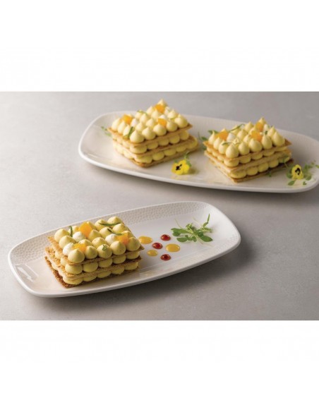 Churchill Isla Oblong Plates White 150 x 295mm