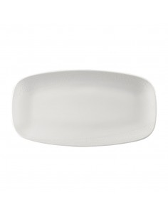 Churchill Isla Oblong Plates White 189 x 355mm