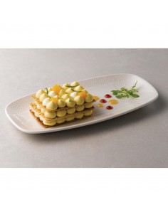 Churchill Isla Oblong Plates White 189 x 355mm 2