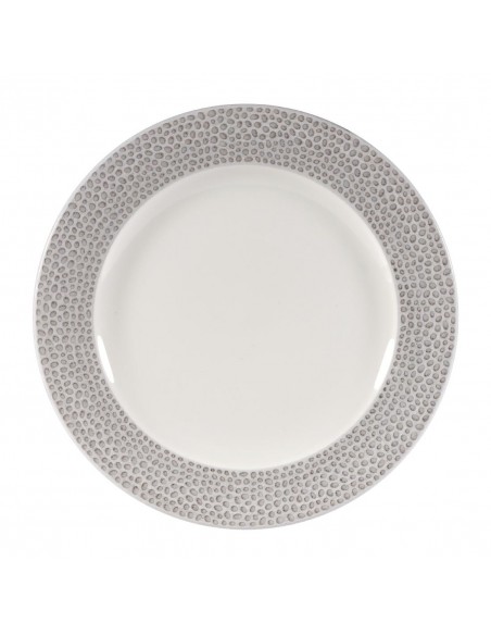 Churchill Super Vitrified Churchill Isla Plate Shale Grey 210mm