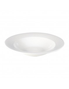 Churchill Super Vitrified Churchill Isla Rimmed Soup White 249mm