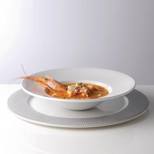 Churchill Super Vitrified Churchill Isla Rimmed Soup White 249mm