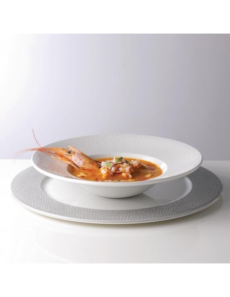 Churchill Super Vitrified Churchill Isla Rimmed Soup White 249mm