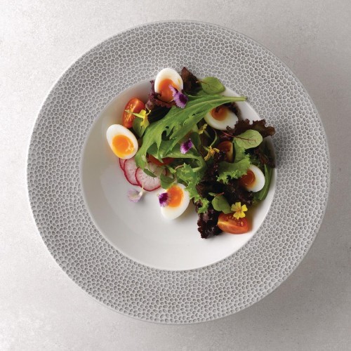 Churchill Super Vitrified Churchill Isla Wide Rim Bowl Shale Gre