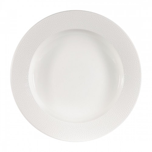 Churchill Super Vitrified Churchill Isla Wide Rim Plate White 30