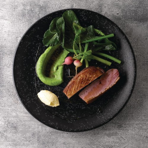 Churchill Art de Cuisine Churchill Menu Shades Caldera Ash Coupe