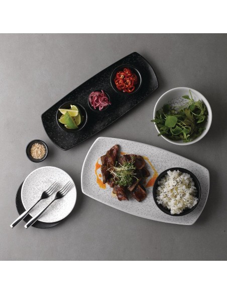 Churchill Art de Cuisine Churchill Menu Shades Caldera Ash Recta