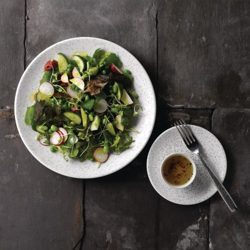 Churchill Menu Shades Caldera Coupe Plates Chalk White 155mm