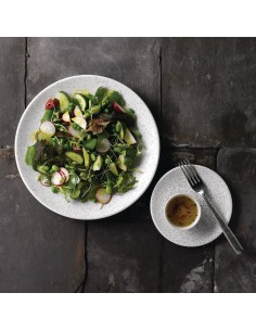 Churchill Menu Shades Caldera Coupe Plates Chalk White 270mm 2