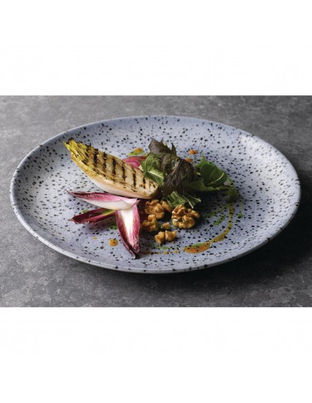 Churchill Mineral Coupe Plates Blue 288mm